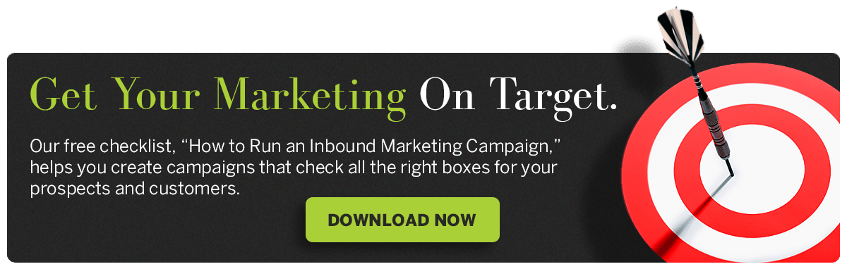 Free Checklist: How to Run an Inbound Marketing Campaign
